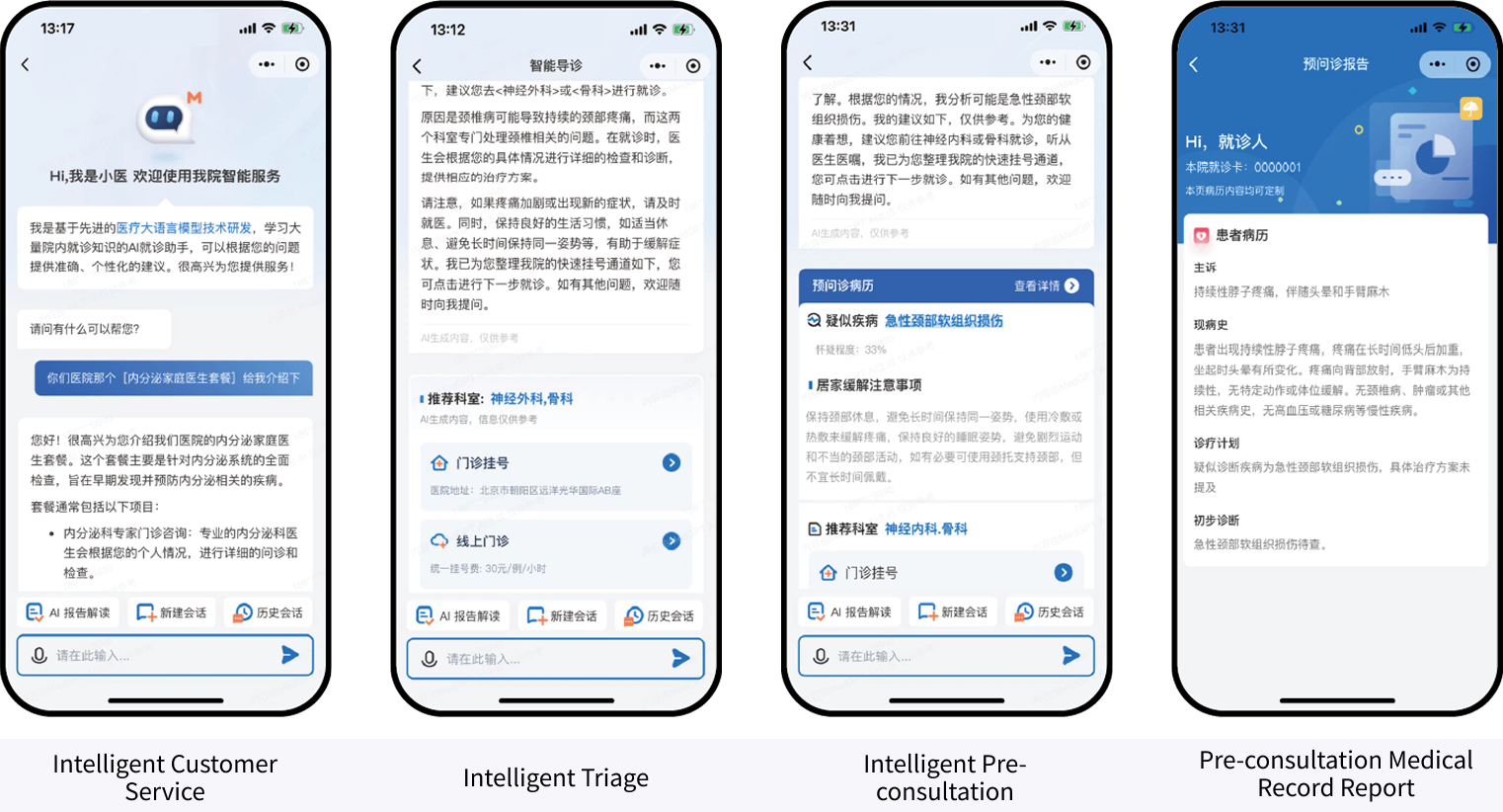 AI Pre-consultation Services